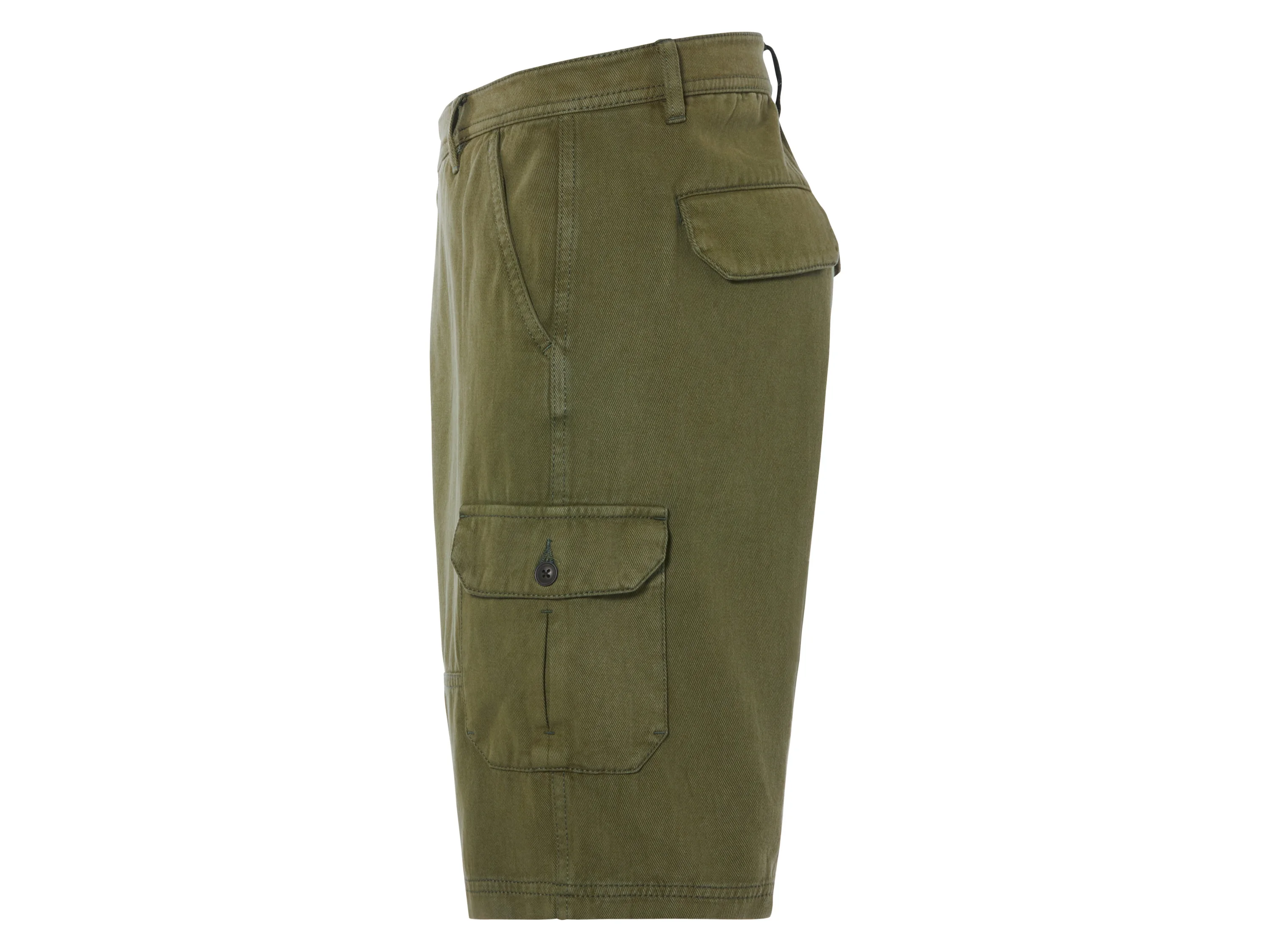 LIVERGY® Herren Cargo Bermuda (Olive, 50) – Bild 4 von 4