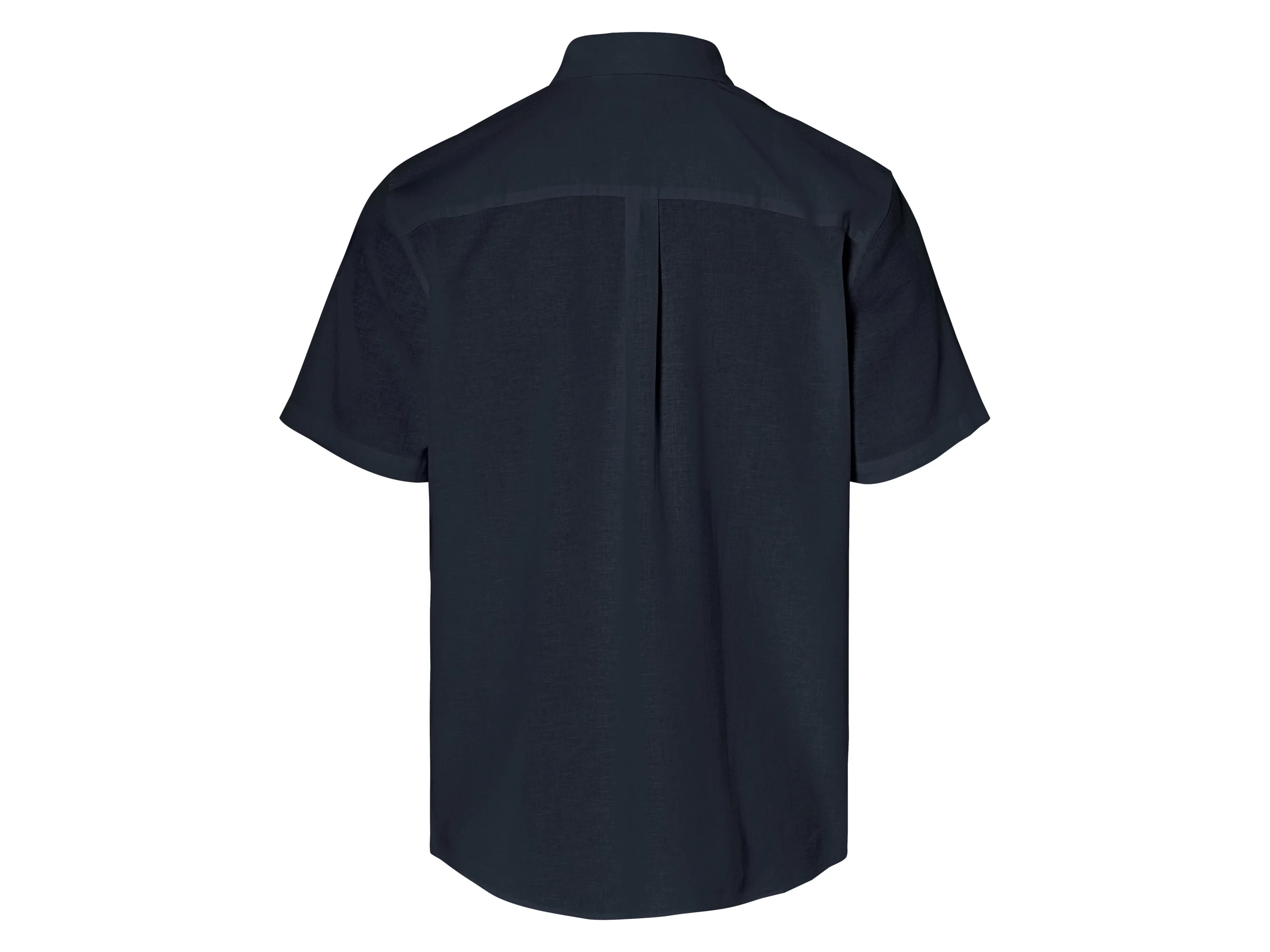 LIVERGY® Herren Freizeithemd (Navy, M (39/40)) – Bild 3 von 4