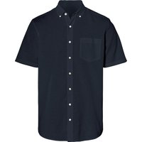 LIVERGY® Herren Freizeithemd (Navy, L (41/42))