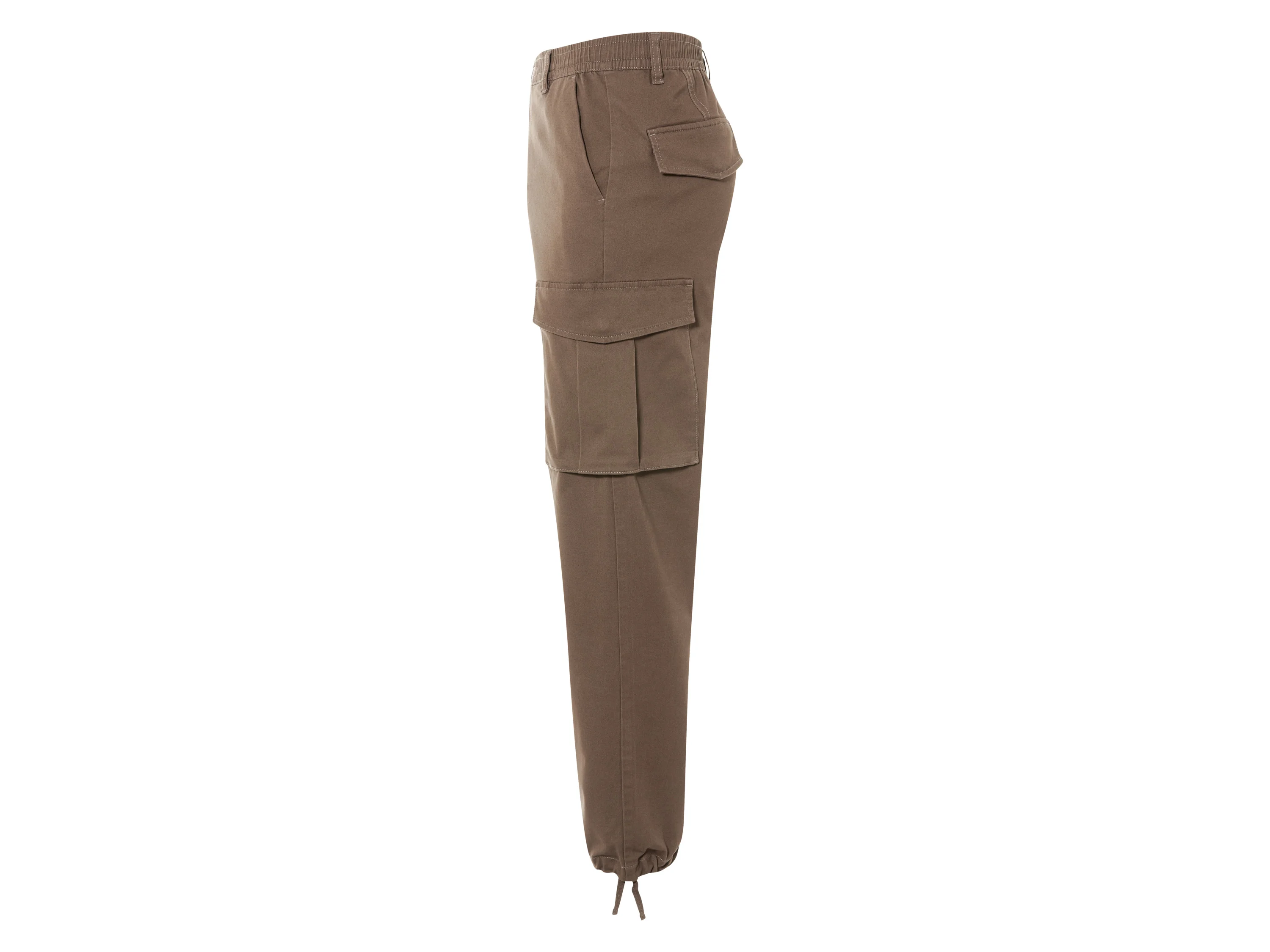LIVERGY® Herren Hose Cargo (Braun, M (48/50)) – Bild 4 von 4