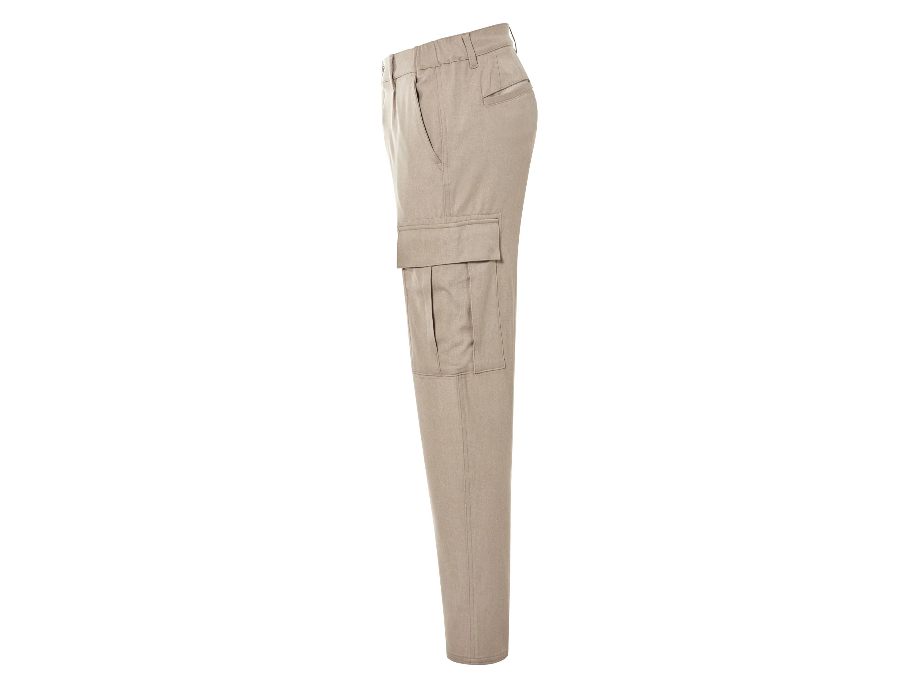 LIVERGY® Herren Hose Cargo (Hellbraun, S (44/46)) – Bild 4 von 4