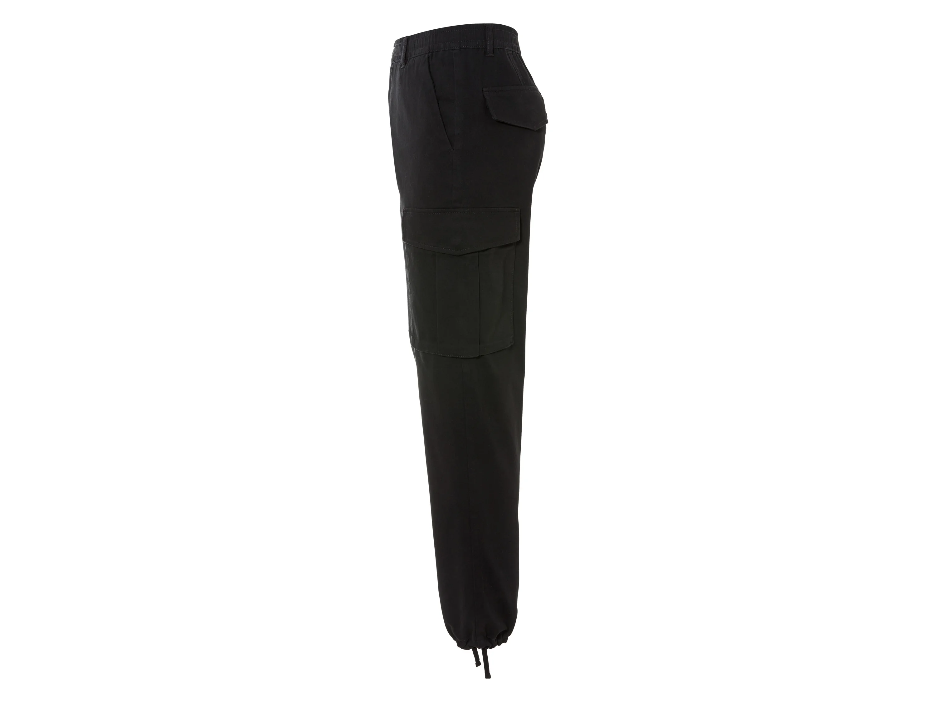 LIVERGY® Herren Hose Cargo (Schwarz, XL (56/58)) – Bild 4 von 4