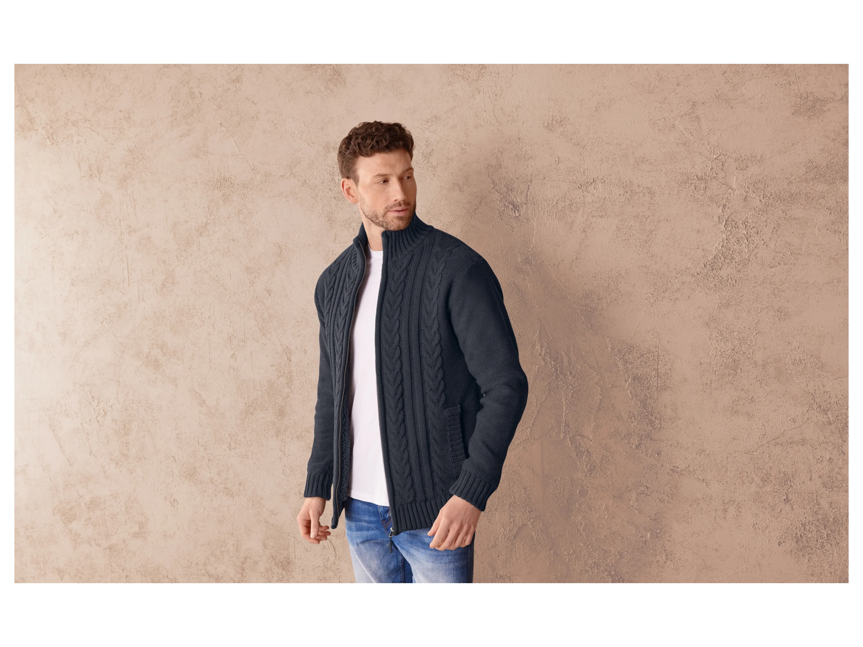 LIVERGY® Herren Jacke (Navy, S(44/46)) – Bild 2 von 4