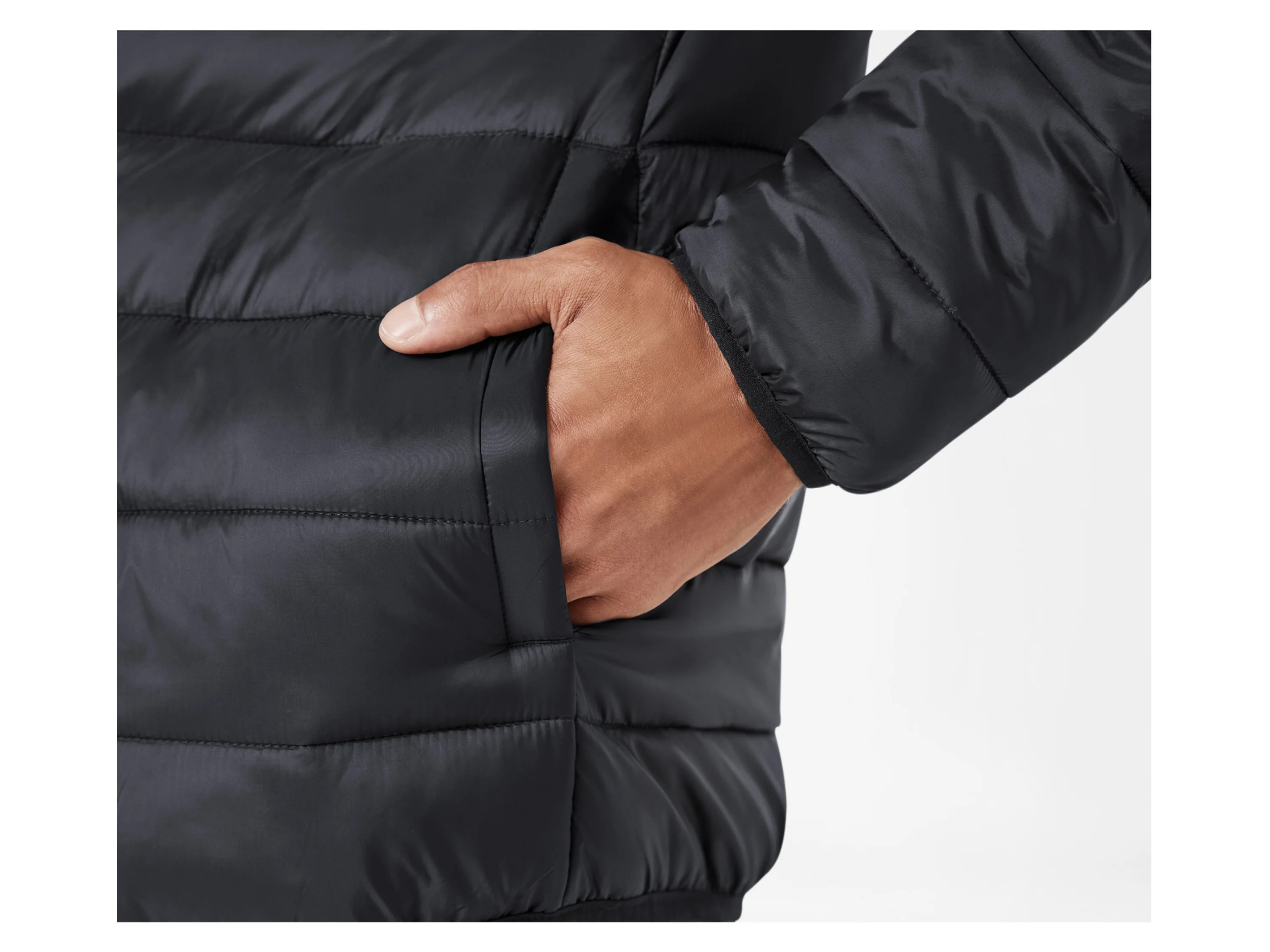 LIVERGY® Herren Steppjacke (Schwarz, XL(56/58)) – Bild 4 von 4