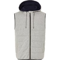 LIVERGY® Herren Steppweste (Grau, XL(56/58))