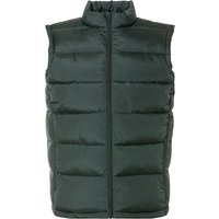 LIVERGY® Herren Steppweste (Grün, 3XL)