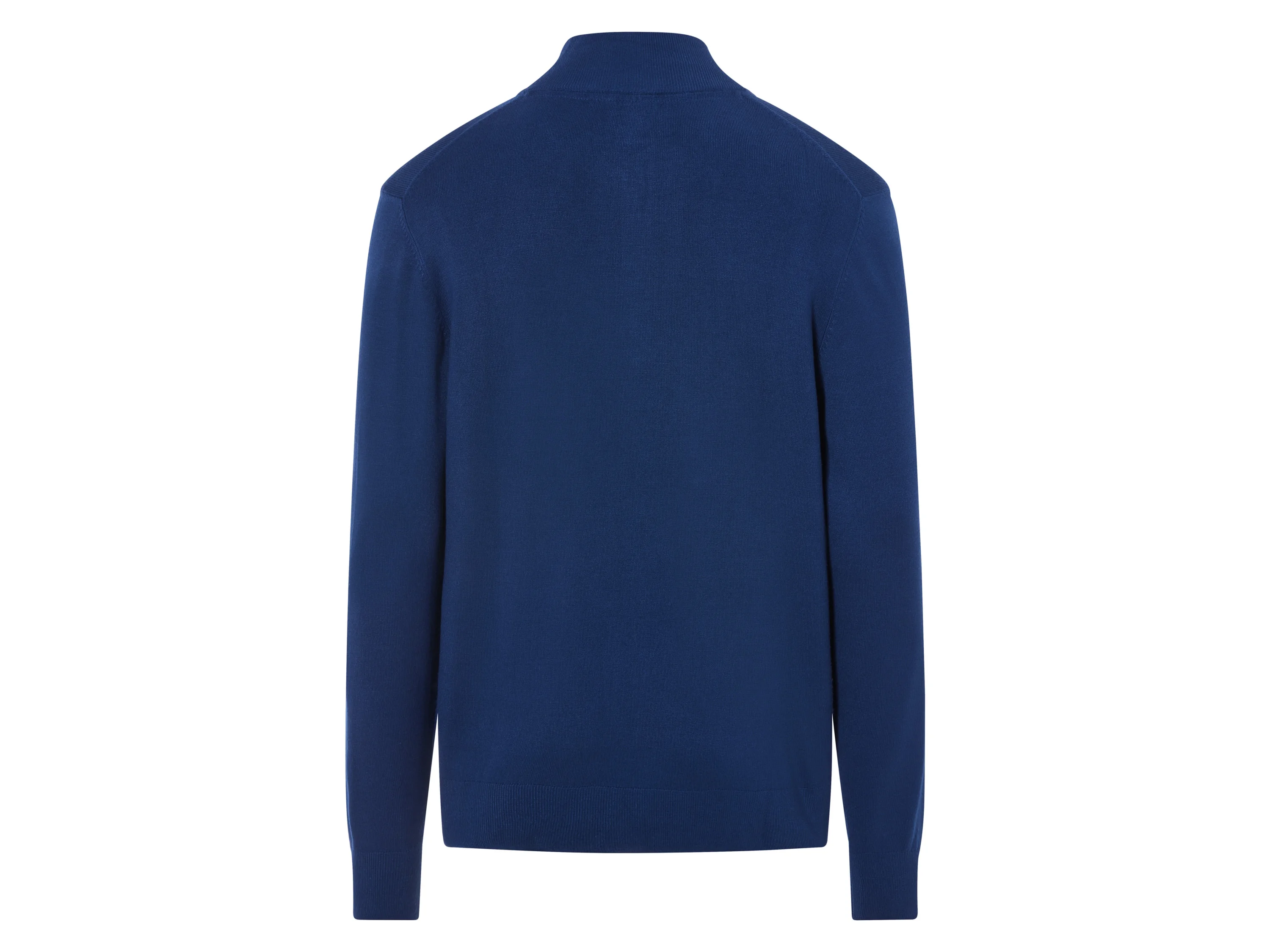 LIVERGY® Herren Troyer Strick (Blau, L (52/54)) – Bild 3 von 4