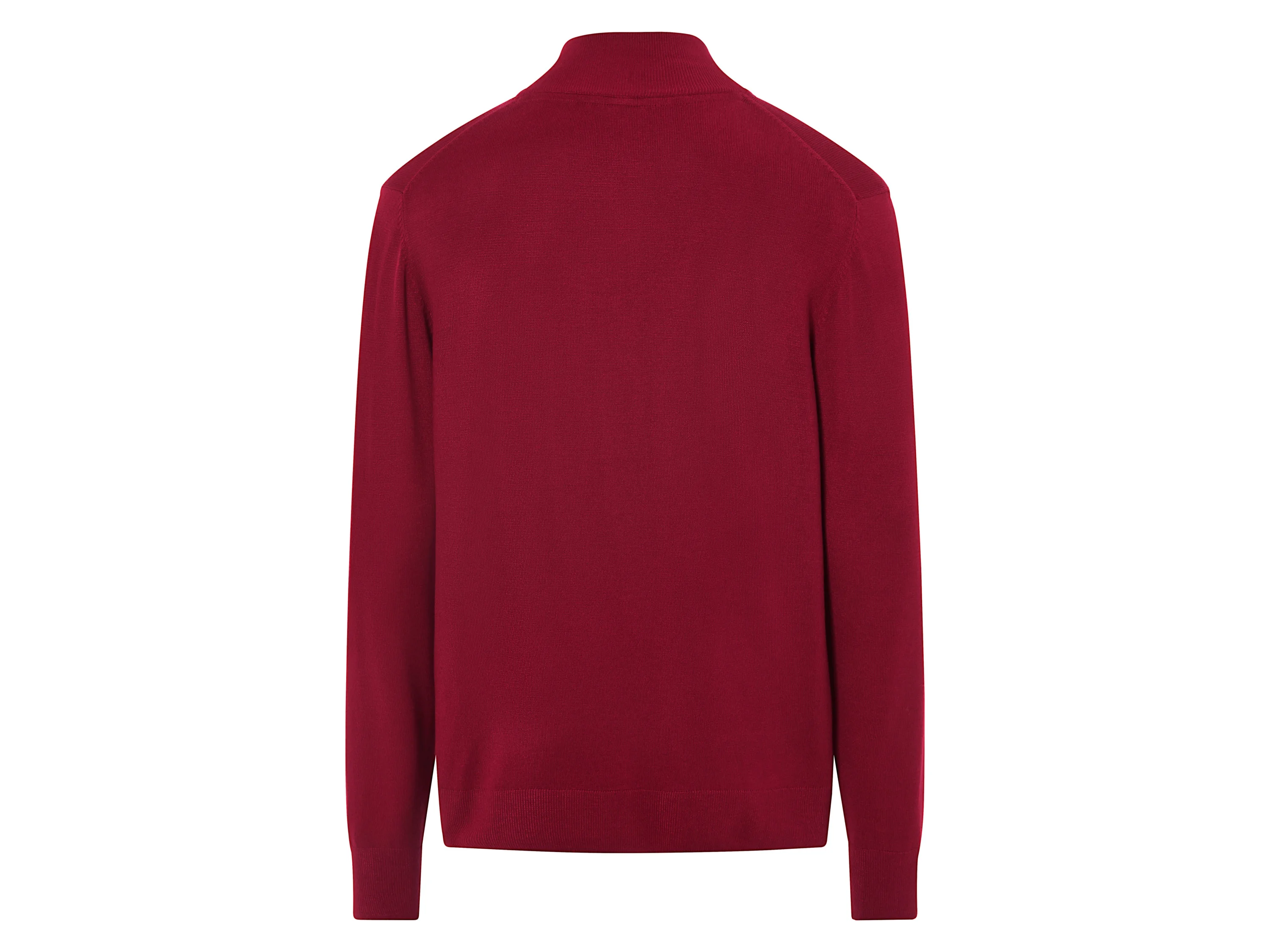 LIVERGY® Herren Troyer Strick (Rot, S (44/46)) – Bild 3 von 4
