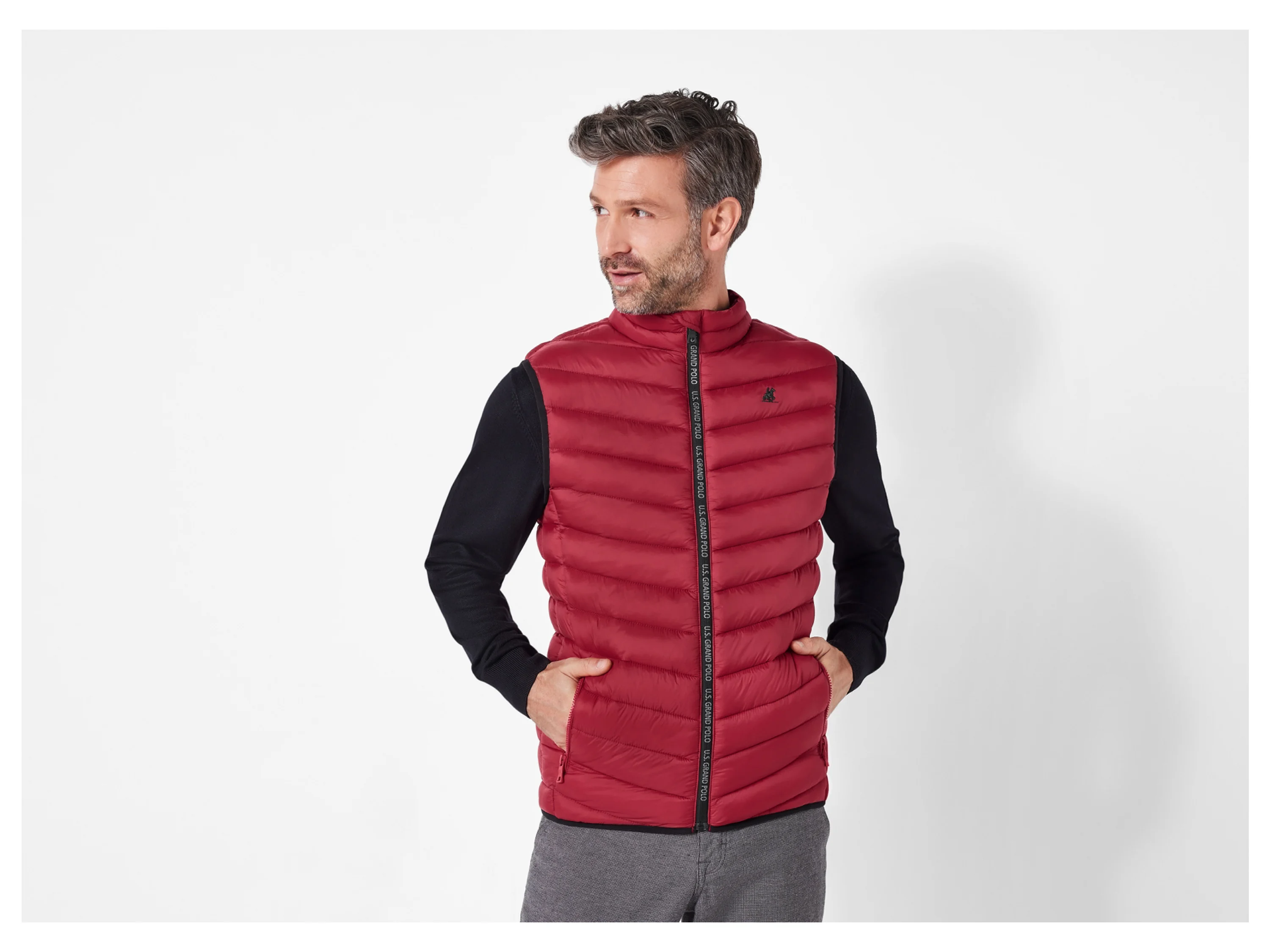LIVERGY® Herren Weste (Rot, S (44/46)) – Bild 2 von 4