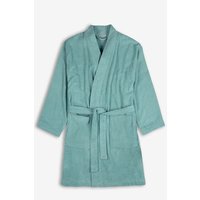 Living Crats Bio-Bademantel "BARI" S-M, aqua haze