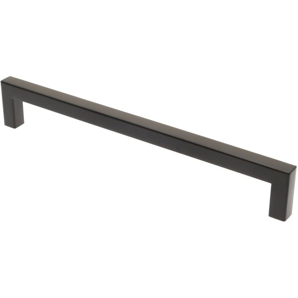 livingpoint24 Möbelgriff Möbelgriffe BA 128 - 480mm Küchengriffe Schwarz matt Türgriff eckig (1-St., 20), Modern