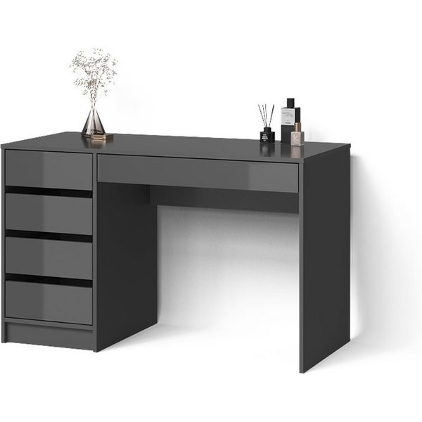 Livinity® Schminktisch Imola, Anthrazit, ohne Spiegel (1-St)