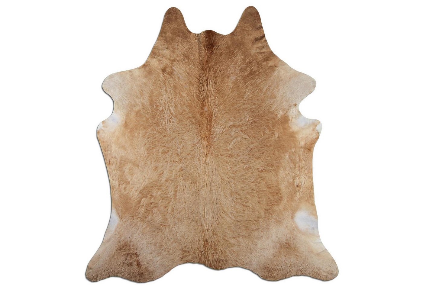 Livorio Fellteppich - beige, Kuhfell, Premium Kuhfell Teppich,Rinderfell,Echtfell – Bild 5 von 5