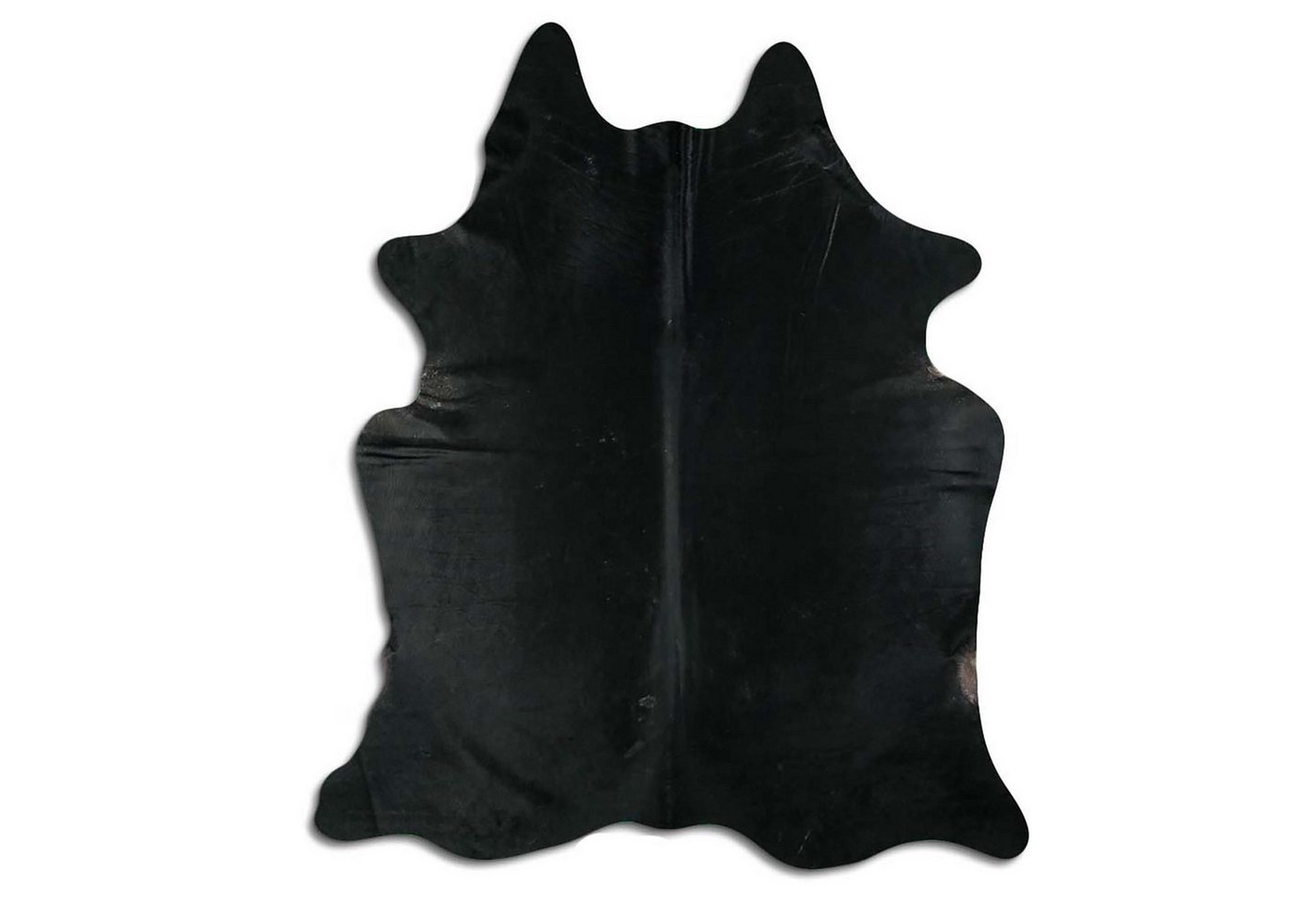 Livorio Fellteppich - schwarz / black, Kuhfell, Premium Kuhfell Teppich, Rinderfell, Echtfell – Bild 4 von 5