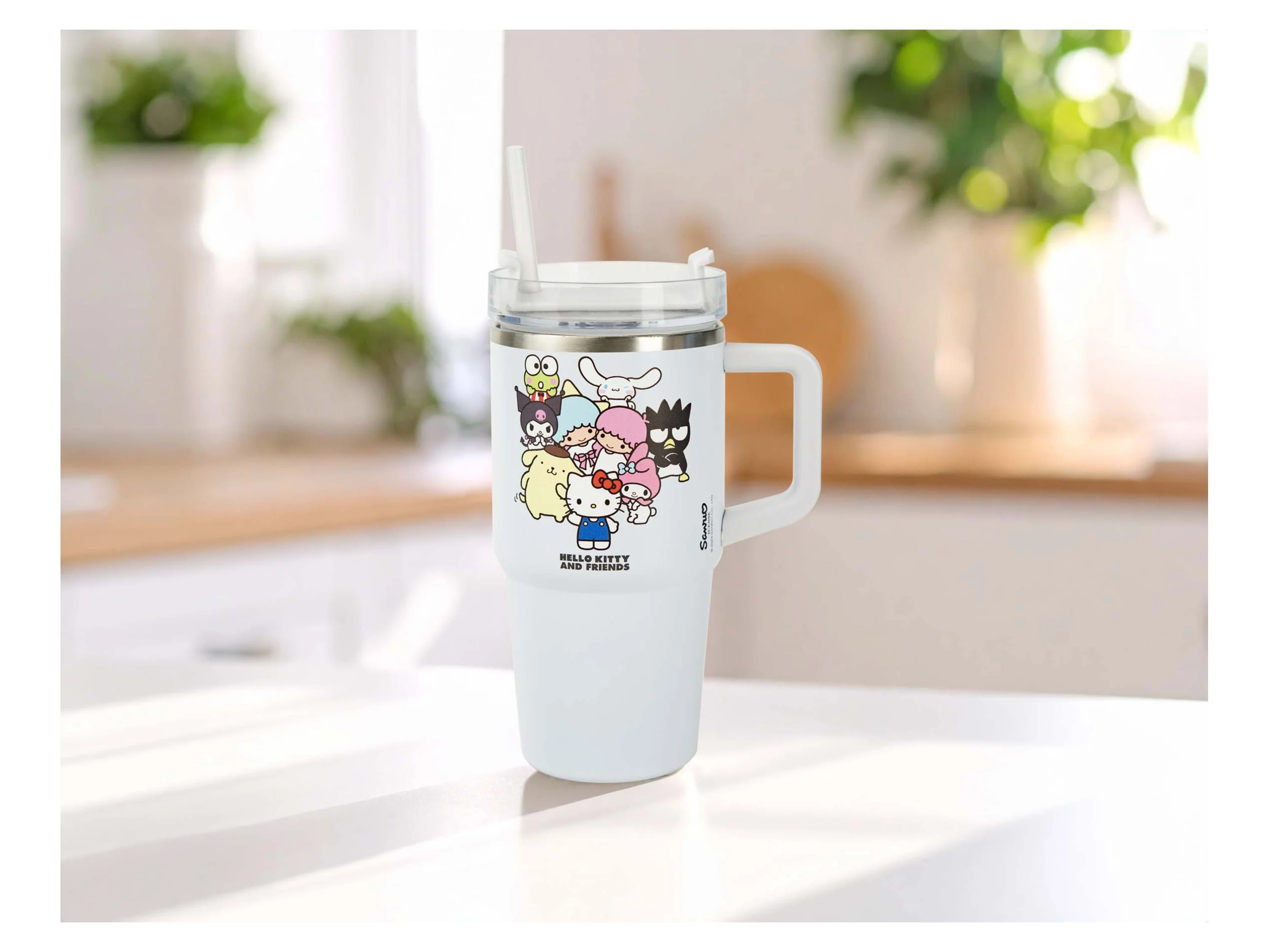 Lizenz Edelstahl Travel Mug 590ml (Hello Kitty) – Bild 2 von 2