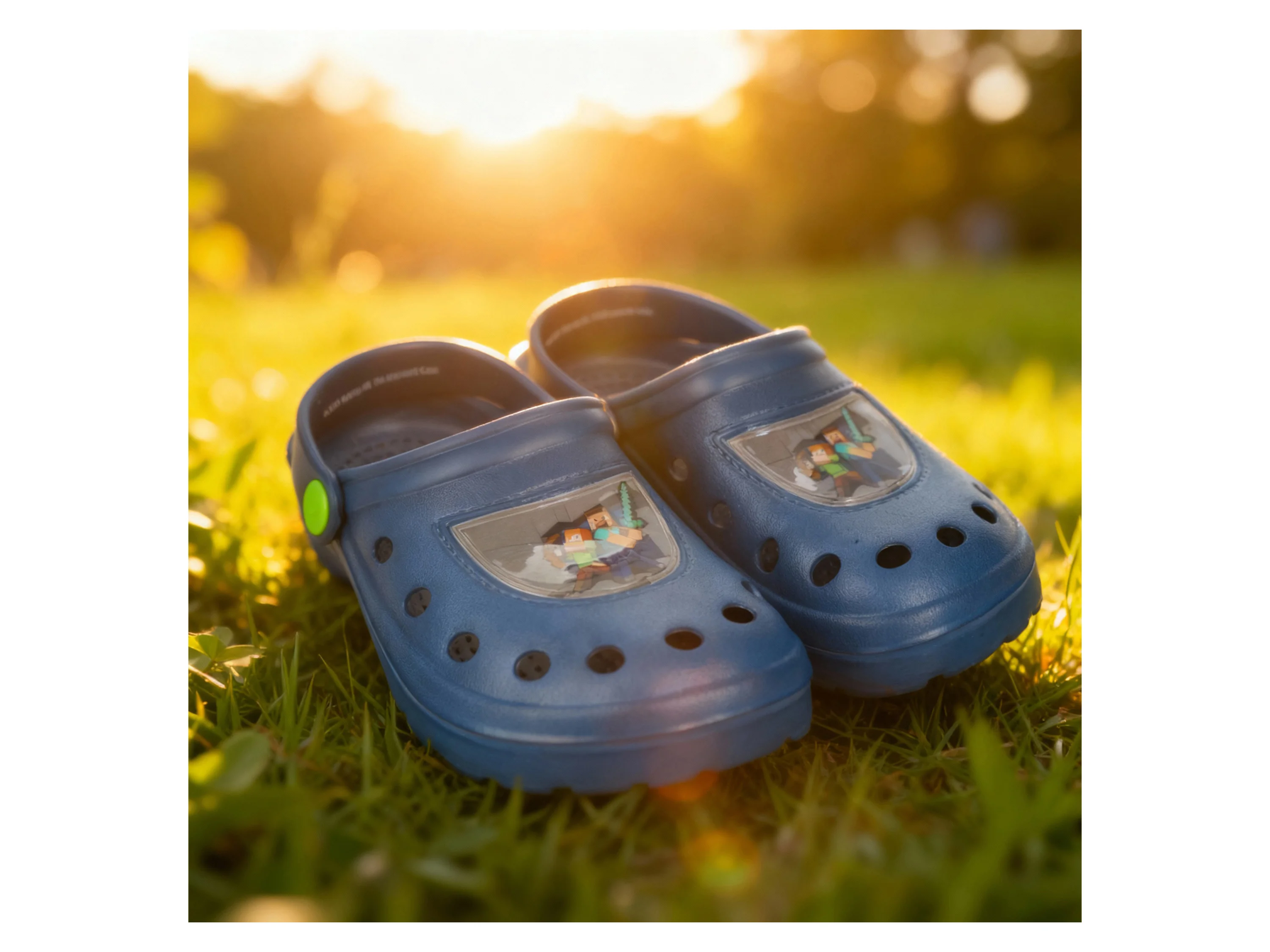 LIZENZ Kleinkinder/Kinder Clogs (Navy, 27/28) – Bild 2 von 3