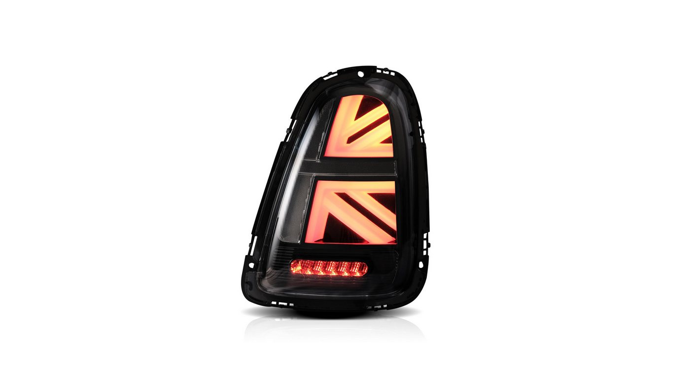 LLCTOOLS Rückleuchte Hell leuchtende LED Rückleuchte mit E passend für Mini Cooper, R56 R57 R58 R59 2007-2013, Rücklicht, Bremslicht, Nebelschlussleuchte, Blink – Bild 3 von 5