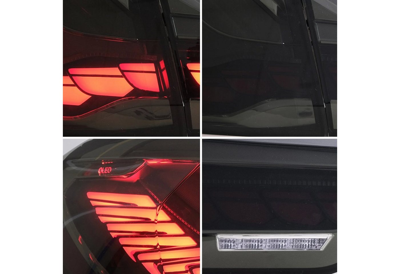 LLCTOOLS Rückleuchte Hell leuchtende LED Rückleuchte mit E-Prüfzeichen passend für BMW, 4er F32 Coupe, F33 Cabrio, F36 Gran Coupe, F82 M4 (2013-2021), Rücklicht – Bild 4 von 5