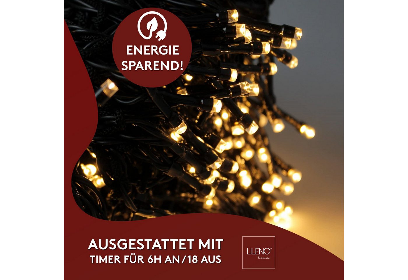 LlLENO HOME LED-Lichterkette – Bild 2 von 5