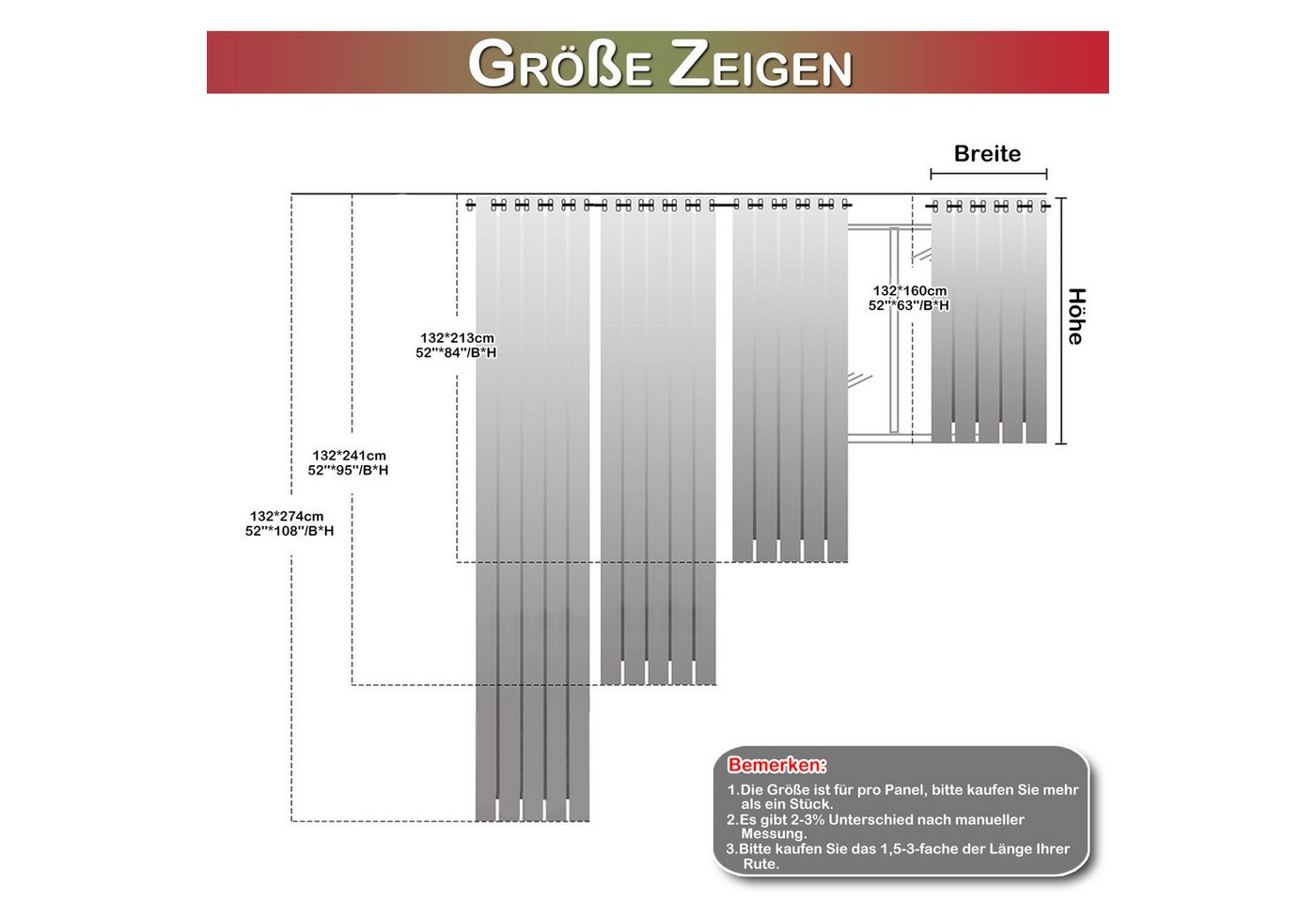 LMaxhome Verdunkelungsvorhang Blickdicht Karierter Weihnachtsvorhang Tartan Ösenvorhang Winter Deko, (1/2 St), 3 Farben, Fenster Gardinen für Schlafzimmer, Wohn – Bild 3 von 5