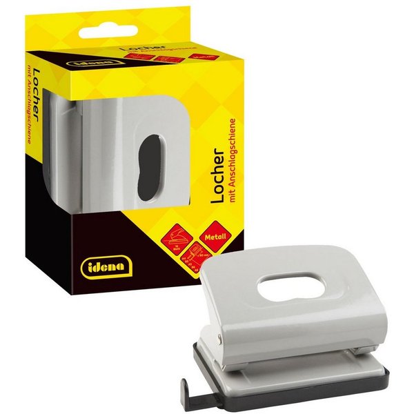Idena Lochstanzer Idena 300903 - Locher, mit Anschlagschiene, Lochung bis ca. 16 Blatt