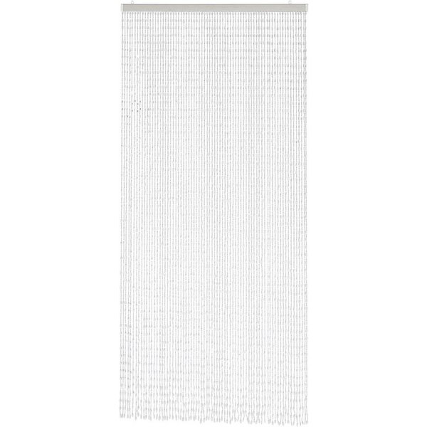 locker Türvorhang Diamonds (1 St), Hakenaufhängung, halbtransparent, Kunststoff klar, 72 Stränge, 90x200 cm