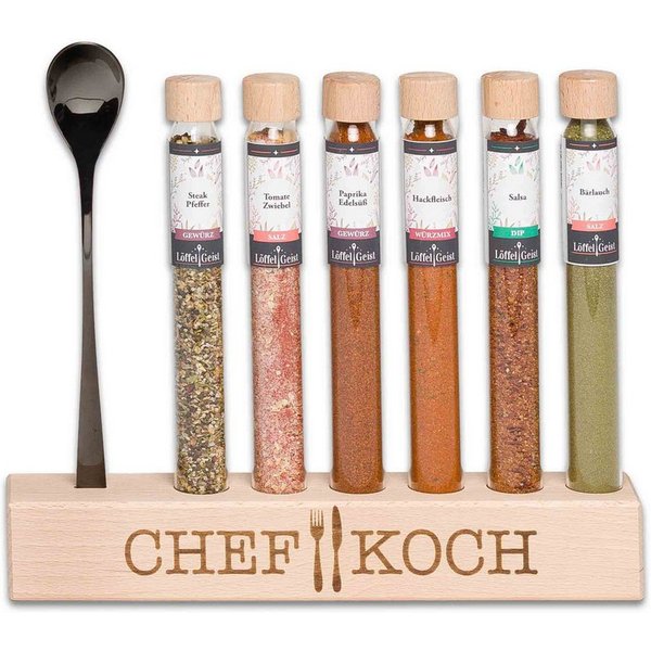 Löffelgeist Lebensmittel-Geschenkset Chefkoch