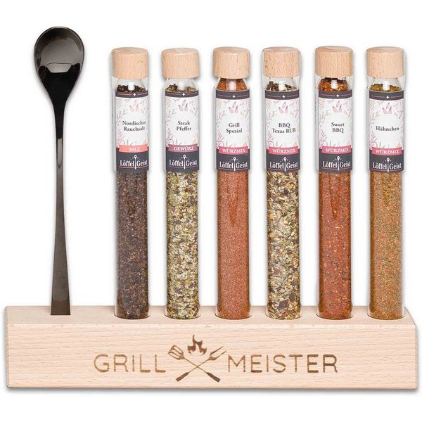 Löffelgeist Lebensmittel-Geschenkset Grillmeister