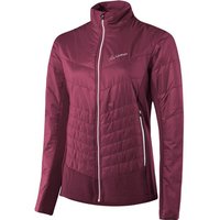 LÖFFLER Damen Funktionsjacke W HYBRIDJACKET PL60, Größe 36 in Lila