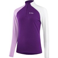 LÖFFLER Damen Rolli W MIDLAYER COBLO TRANSTEX, Größe 38 in Rot