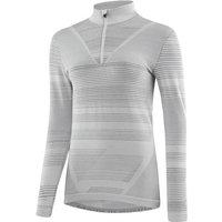 LÖFFLER Damen Rolli W MIDLAYER TRANSTEX RETR X, Größe 44/46 in Silber