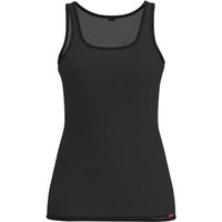LÖFFLER Damen Singlet Transtex® Light, Größe 34 in Schwarz