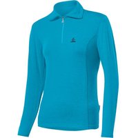 LÖFFLER Damen ZIP-ROLLI BASIC TRANSTEX®, Größe 48 in Blau