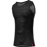 LÖFFLER Herren Netz-singlet Transtex® Light+, Größe 46 in Schwarz