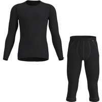 LÖFFLER Herren SET 3/4 HOSE TRANSTEX® WARM, Größe 50 in Schwarz