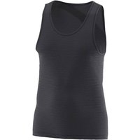 LÖFFLER Herren Unterhemd M SINGLET MERINO LIGHT, Größe 50 in Grau