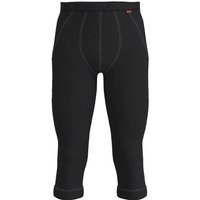 LÖFFLER Herren UNTERHOSE 3/4 TRANSTEX® WARM, Größe 60 in Schwarz