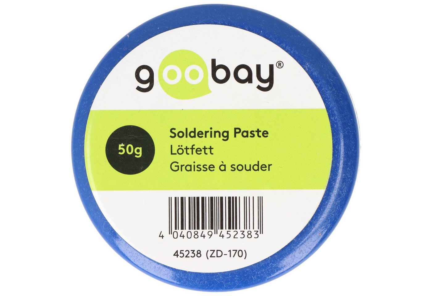 Goobay Lötkolben Goobay Lötfett Dose, 50 g - Lötpaste zum Löten von Elektronikbauteile – Bild 3 von 4