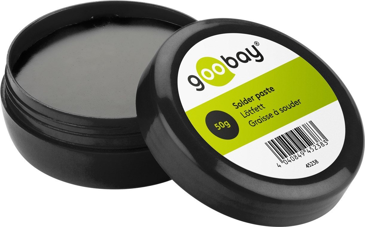 Goobay Lötkolben Goobay Lötfett Dose, 50 g - Lötpaste zum Löten von Elektronikbauteile – Bild 4 von 4
