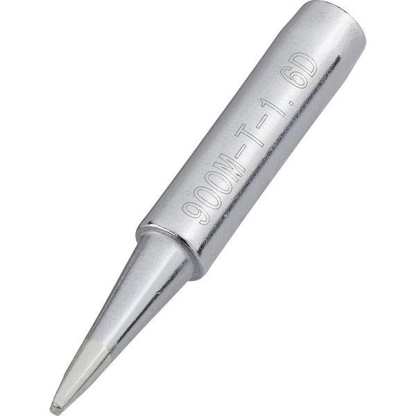 TOOLCRAFT Lötkolben TOOLCRAFT Lötspitze Meißelform Spitzen-Größe 1.6 mm Spitzen-Länge 17, TO-4941108