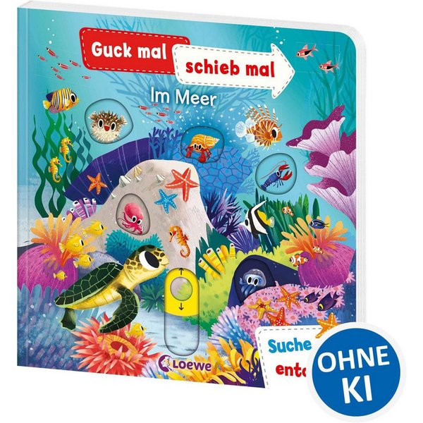 Guck mal, schieb mal! Suche und entdecke - Im Meer Pappbilderbuch, Buc / diverse