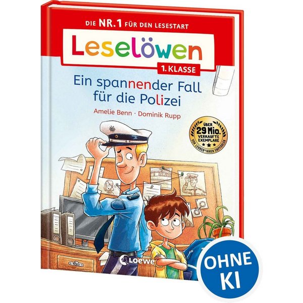 Leselöwen 1. Klasse - Ein spannender Fall für die Polizei / Amelie Benn