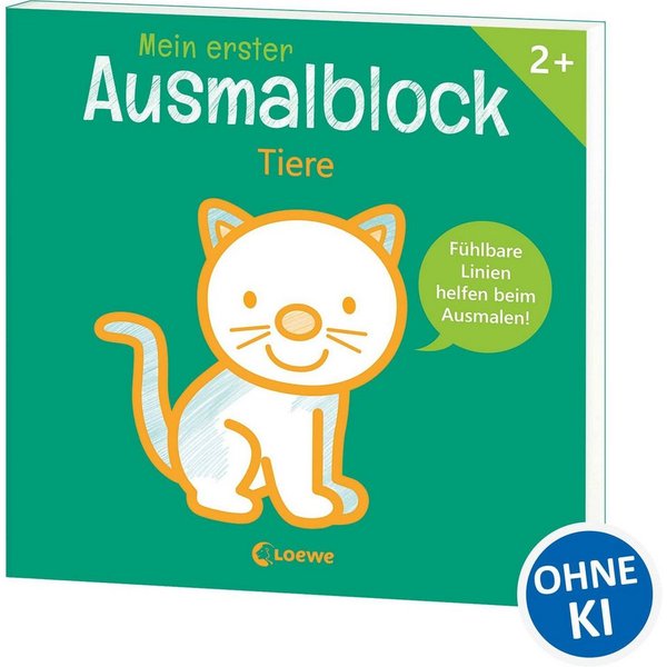 Mein erster Ausmalblock - Tiere / diverse