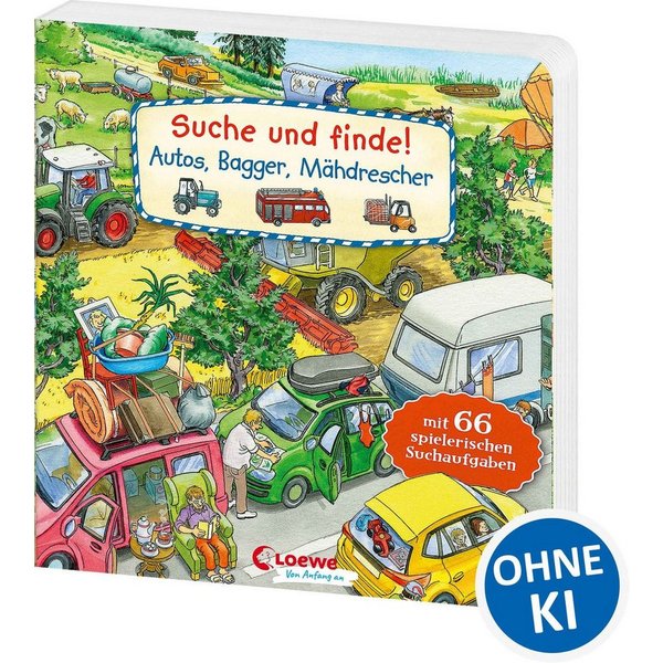 Suche und finde! - Autos, Bagger, Mähdrescher / diverse