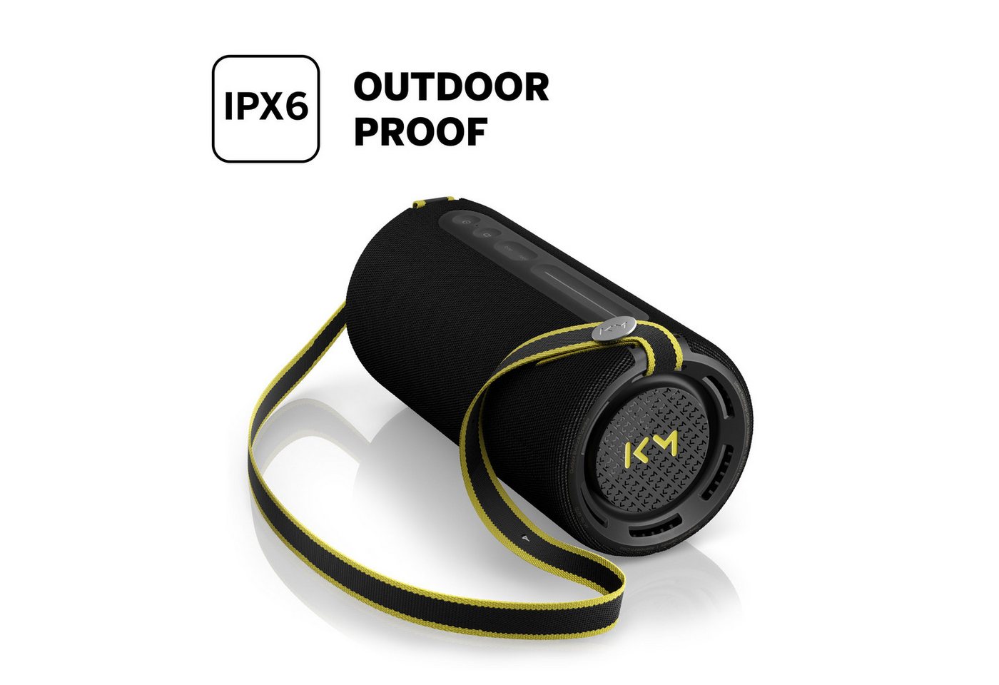 Loewe We. HEAR pro black. Bluetooth-Speaker (Bluetooth, 100 W, Limited Edition in Kooperation mit Kylian Mbapp) – Bild 2 von 5