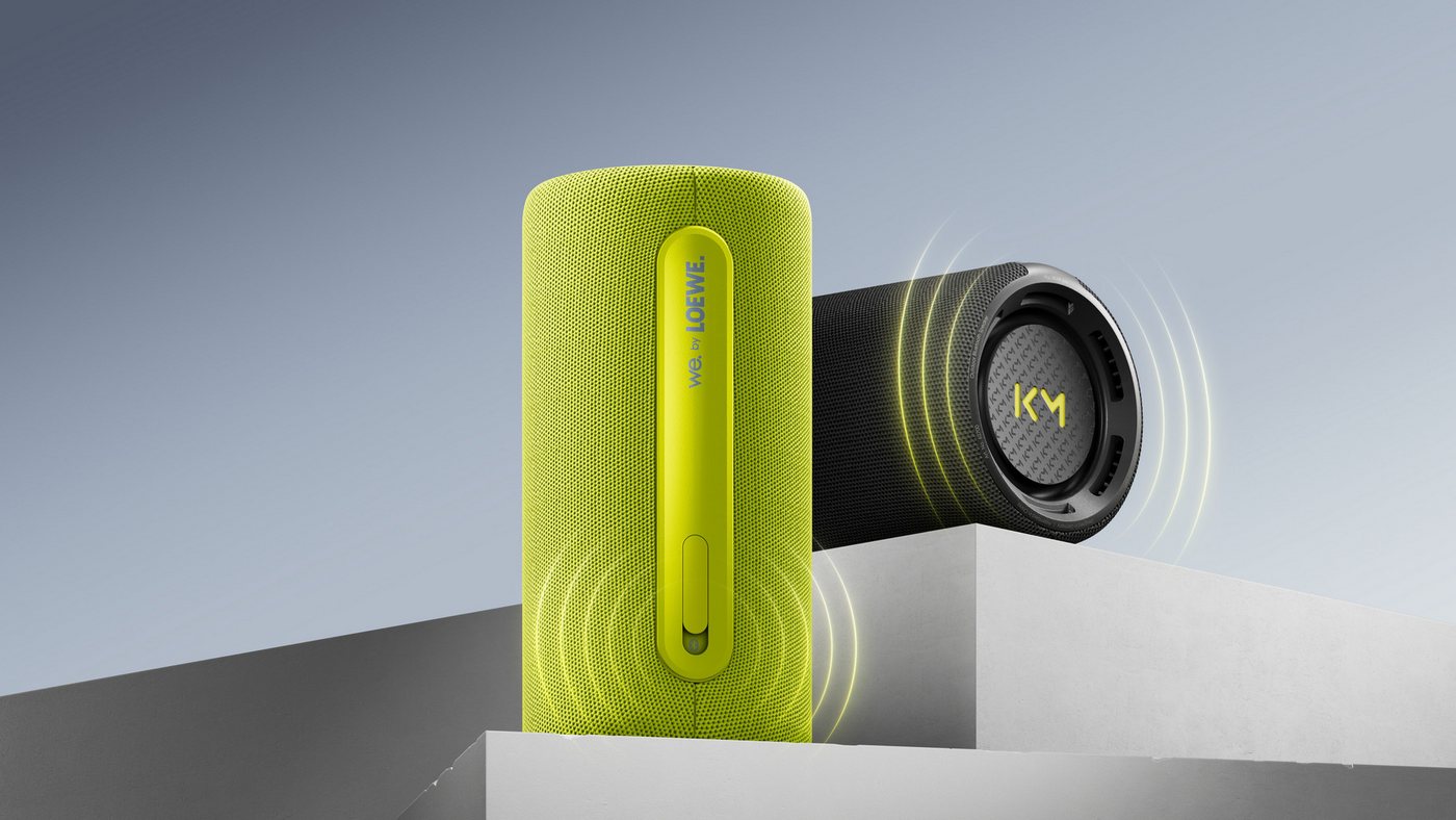 Loewe We. HEAR pro black. Bluetooth-Speaker (Bluetooth, 100 W, Limited Edition in Kooperation mit Kylian Mbapp) – Bild 5 von 5