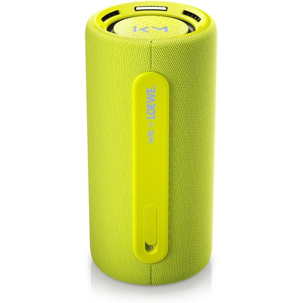 Loewe We. HEAR pro neon. Bluetooth-Speaker (Bluetooth, 100 W, Limited Edition in Kooperation mit Kylian Mbapp)