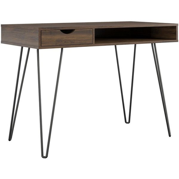 loft24 Schreibtisch Harmony - Arbeitstisch Bürotisch Computertisch PC Tisch Schreibpult, mit Schublade, Hairpin Tischbeine, Breite 78 cm