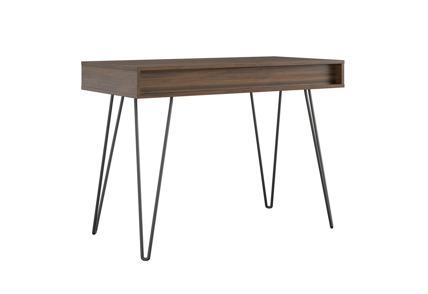 loft24 Schreibtisch Harmony - Arbeitstisch Bürotisch Computertisch PC Tisch Schreibpult, mit Schublade, Hairpin Tischbeine, Breite 78 cm – Bild 4 von 5