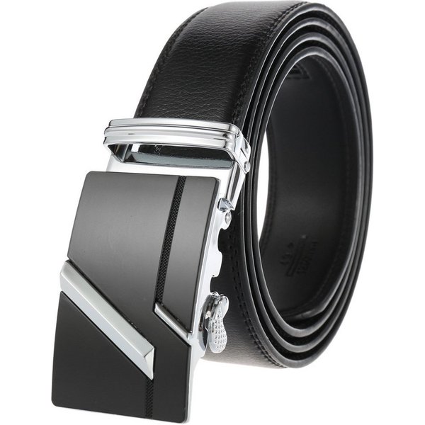 LOFTY Ledergürtel Automatikgürtel Herren, Gürtel Herren, Ledergürtel Herrengeschenk, 3,5 cm breit, kürzbar, Automatik Gürtel